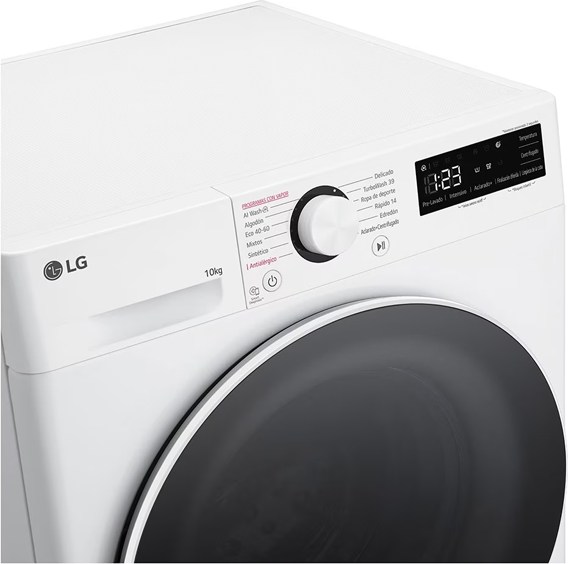 LG F4R5010TSWW Πλυντήριο Ρούχων 10kg 1400 Στροφών