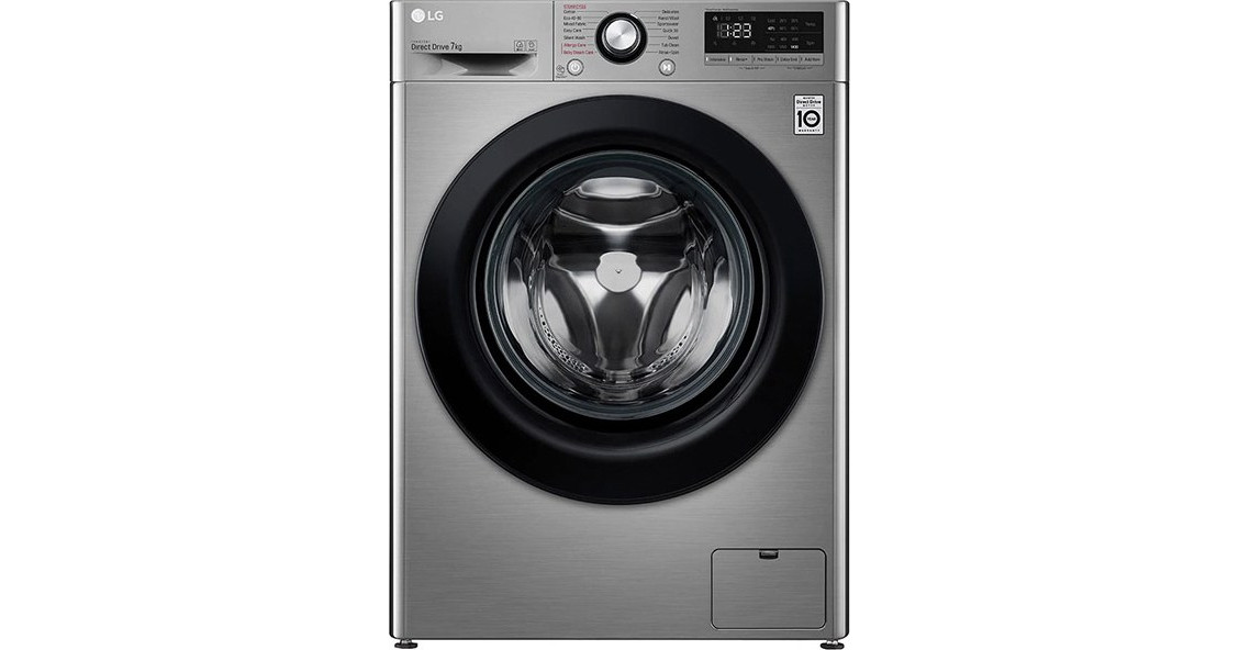 LG F4WN209S6TE Πλυντήριο Ρούχων 9kg 1400 Στροφών