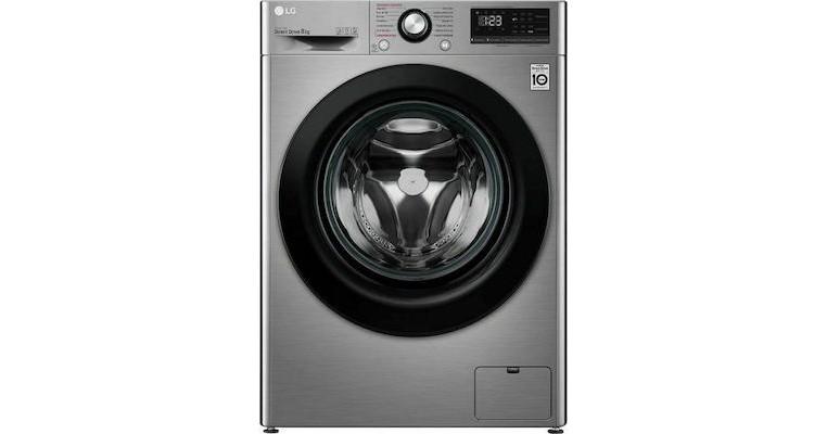 LG F4WV3008S6S Πλυντήριο Ρούχων 8kg 1400 Στροφών