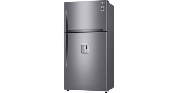 LG GTF916PZPZD Δίπορτο Ψυγείο 592lt Full No Frost Υ184xΠ86xΒ73cm Inox