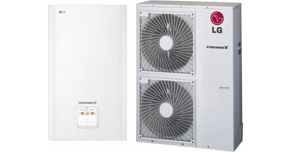 LG HU163.U33-HN1616.NK3 Αντλία Θερμότητας 16kW Τριφασική 57°C Split