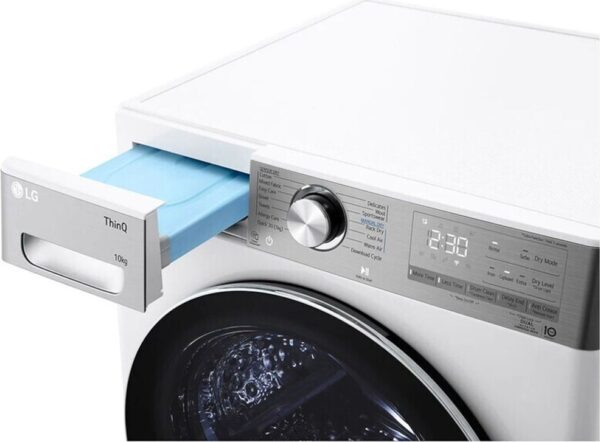 LG RH10V9AV2WR Στεγνωτήριο Ρούχων 10kg A+++ με Αντλία Θερμότητας
