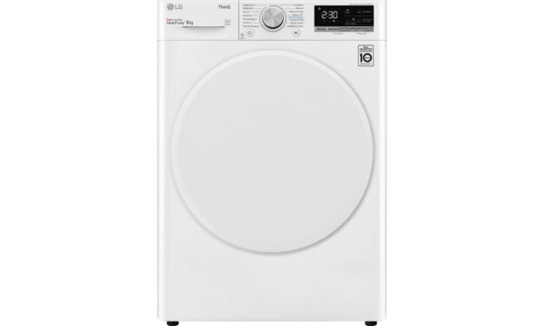 LG RH80V9AV0N Στεγνωτήριο Ρούχων 8kg A+++