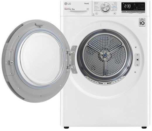 LG RH80V9AVHN Στεγνωτήριο Ρούχων 8kg A+++