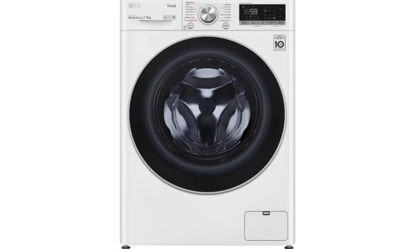 LG ThinQ F2DV5S7S1E Πλυντήριο Στεγνωτήριο Ρούχων 7kg / 5kg Ατμού 1200 Στροφές