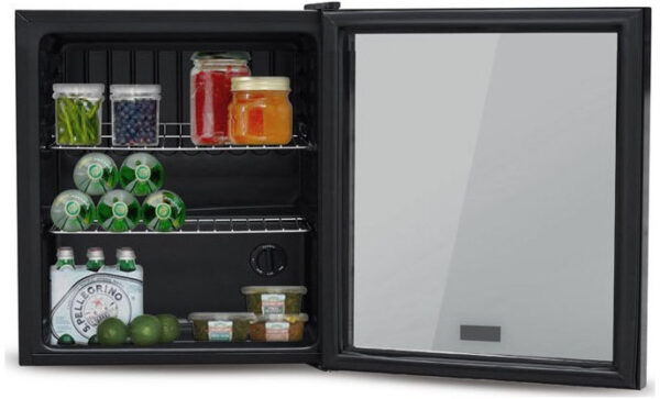 Life Vitrine 221-0144 Ψυγείο Mini Bar 42lt Υ51.5xΠ45xΒ44cm Μαύρο