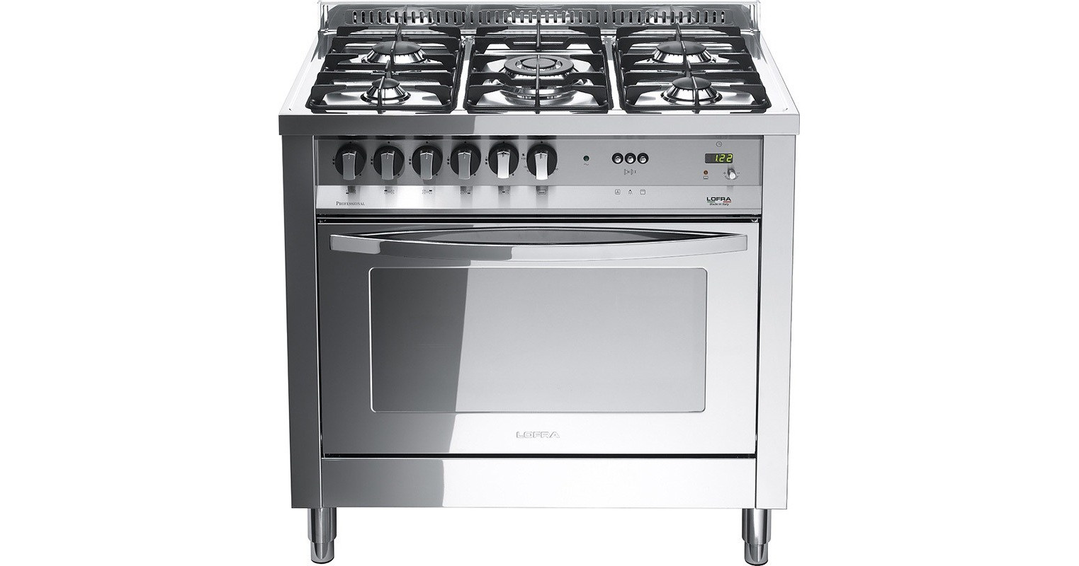 Lofra Rainbow 90PLG96GVT/C Inox