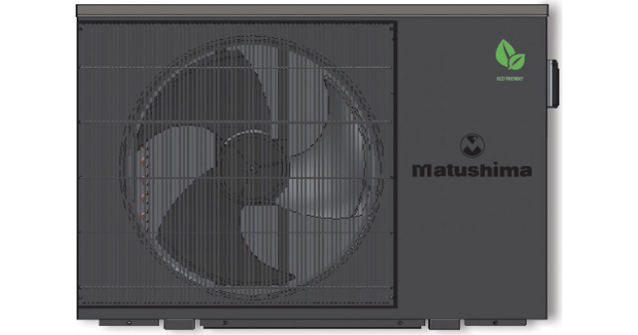 Matushima MHP-06M Αντλία Θερμότητας 6kW Μονοφασική 60°C Monoblock με Wi-Fi