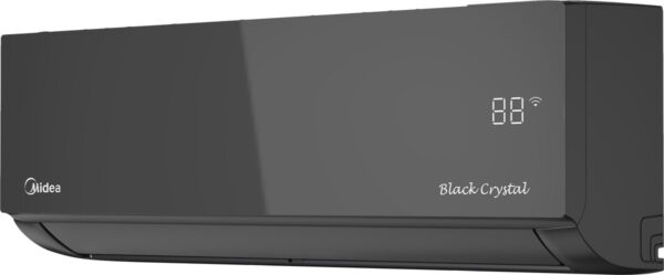 Midea Crystal Black AG16Black-24NXD6-I/O Κλιματιστικό Inverter 24000 BTU A++/A+++ με Ιονιστή και Wi-Fi