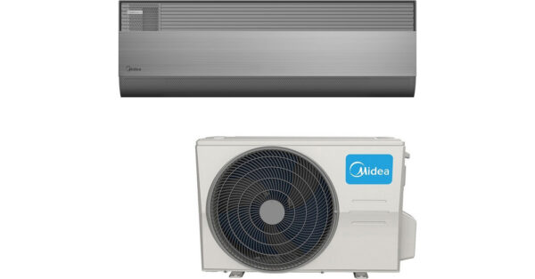 Midea Gaia GAIA-12HRFN8-I/O Grey Κλιματιστικό Inverter 12000 BTU A+++/A+++ με Ιονιστή και Wi-Fi