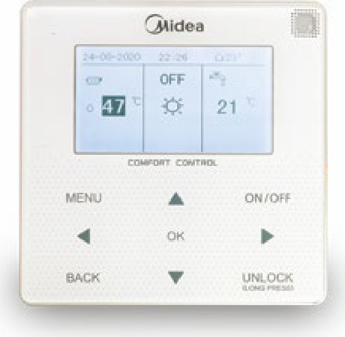 Midea M-Thermal MHC-V18W/D2RN8 Αντλία Θερμότητας 18kW Τριφασική Monoblock με Wi-Fi