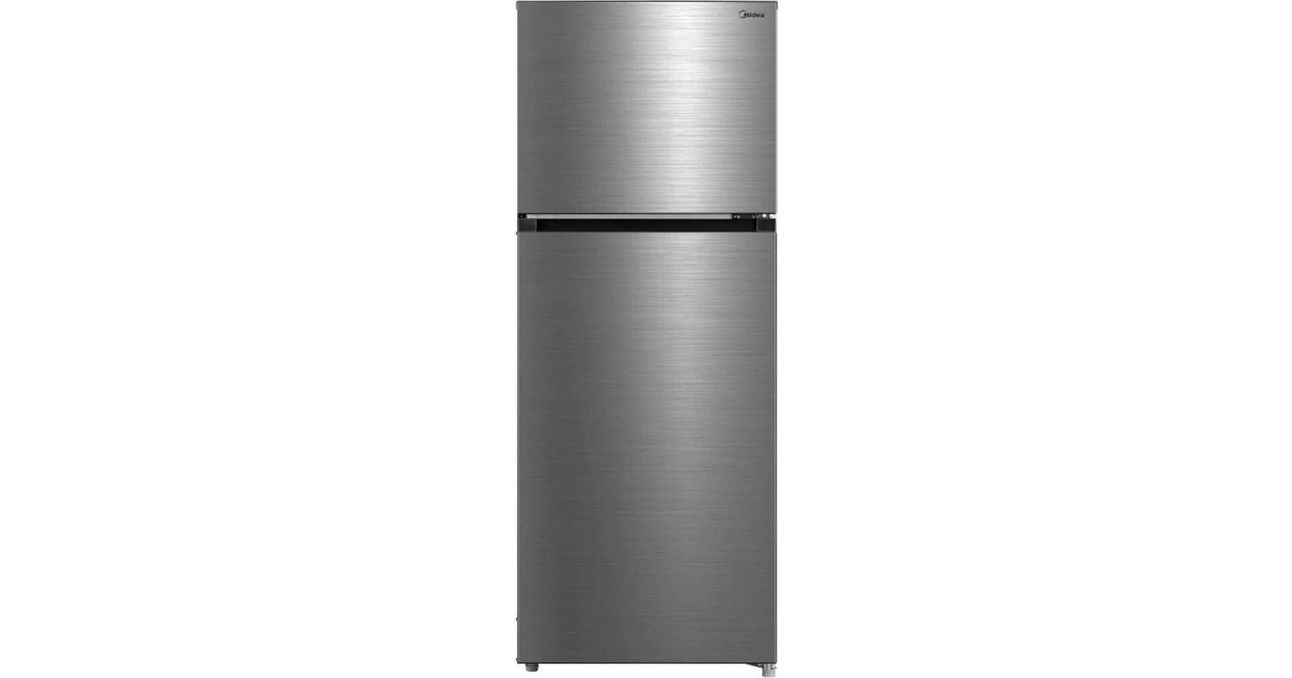 Midea MDRT385MTF46 Δίπορτο Ψυγείο 266lt No Frost Υ165.7xΠ54.5xΒ61cm Inox