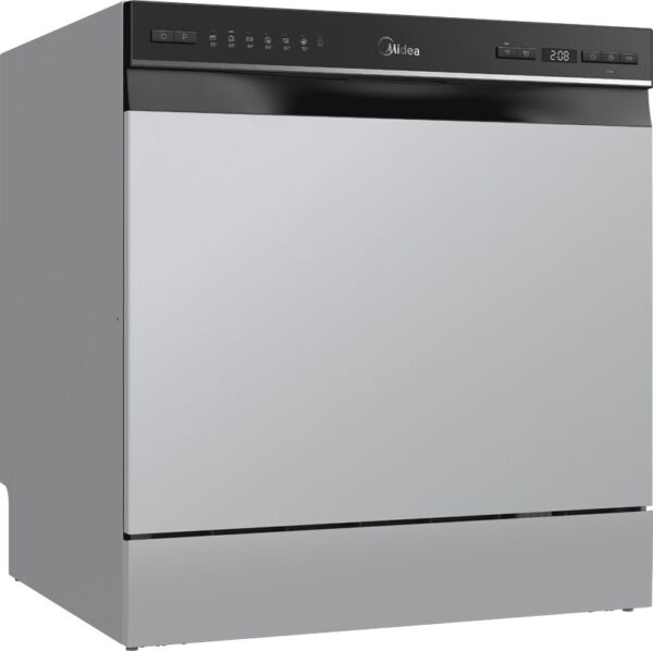 Midea MDWTT0802MS-WF Εντοιχιζόμενο Πλυντήριο Πιάτων 59.5cm για 8 Σερβίτσια Inox με Wi-Fi