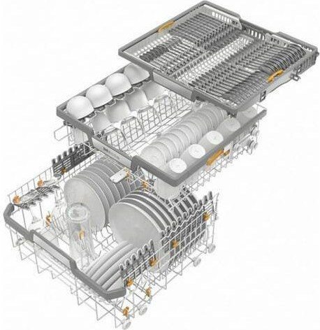 Miele G 7610 SCI OB Εντοιχιζόμενο Πλυντήριο Πιάτων 59.8cm για 14 Σερβίτσια Λευκό με Wi-Fi