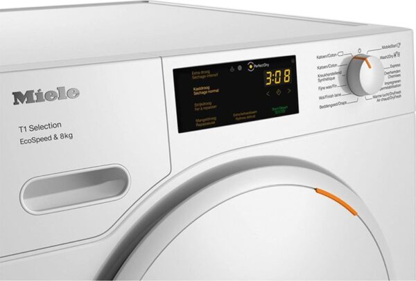 Miele TSC563WP Στεγνωτήριο Ρούχων 8kg A+++ με Αντλία Θερμότητας