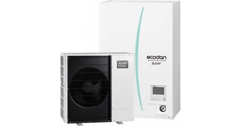 Mitsubishi Electric Ecodan PUD-SWM120YAA ERSD-VM2D Αντλία Θερμότητας 12kW Τριφασική Split