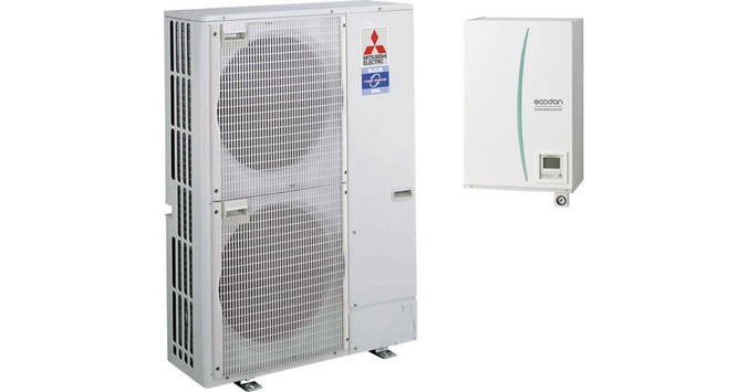 Mitsubishi Electric Ecodan PUHZ-SW100VHA Αντλία Θερμότητας 12kW Μονοφασική Split