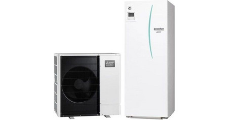 Mitsubishi Electric Ecodan PUHZ-SW75VAA/ERST30D-VM2ED Αντλία Θερμότητας 8kW Μονοφασική Split