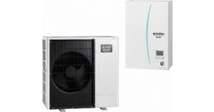 Mitsubishi Electric Ecodan SUZ-SW100VAA/ERSD-VM2D Αντλία Θερμότητας 11.2kW Μονοφασική 60°C Split