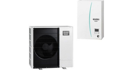 Mitsubishi Electric PUZ-SHWM140YAA/ERSF-VM2E Αντλία Θερμότητας 14kW Split