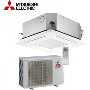 Mitsubishi Electric S Series 4-way SLZ-M60FA/SUZ-M60VA Επαγγελματικό Κλιματιστικό Inverter Κασέτα 22000 BTU με Ψυκτικό Υγρό R32