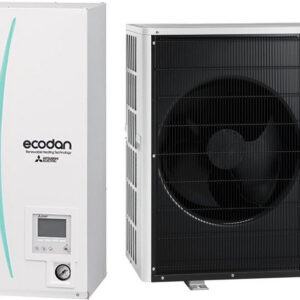 Mitsubishi Electric Zubadan PUD-SHWM80VAA Hydrobox ERSD-VM2D Αντλία Θερμότητας 6kW Μονοφασική Split