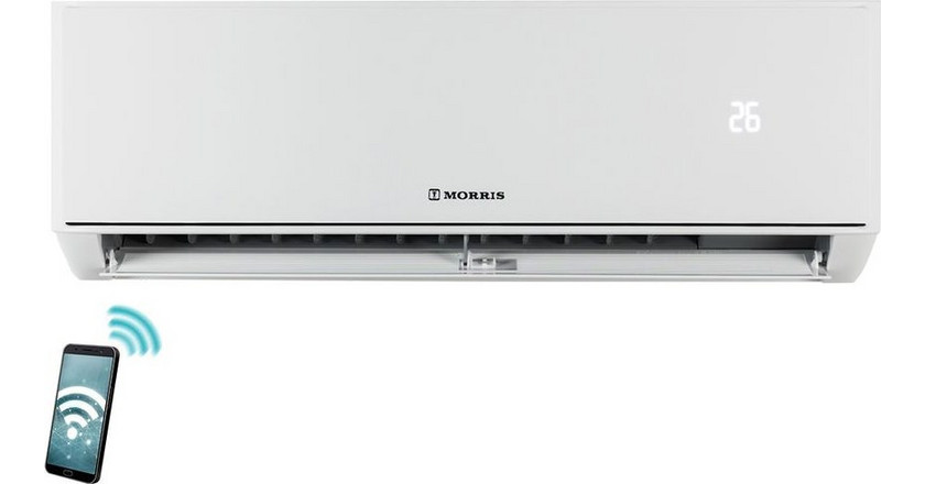 Morris WFIN-50166 Κλιματιστικό Inverter 18000 BTU A+++/A+++ με Ιονιστή και Wi-Fi