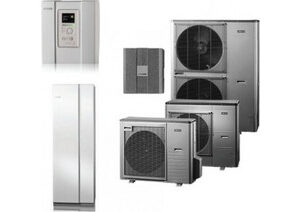 Nibe AMS/AHPS 16 Αντλία Θερμότητας 16kW Μονοφασική Split