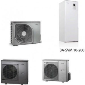 Nibe AMS/BASVM Αντλία Θερμότητας 12kW Μονοφασική Split