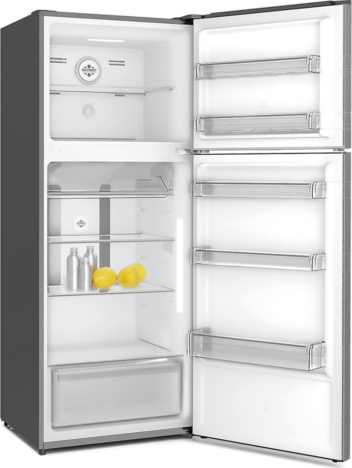 Philco PRF-470XE Δίπορτο Ψυγείο 415lt Full No Frost Υ177xΠ70xΒ67cm Inox