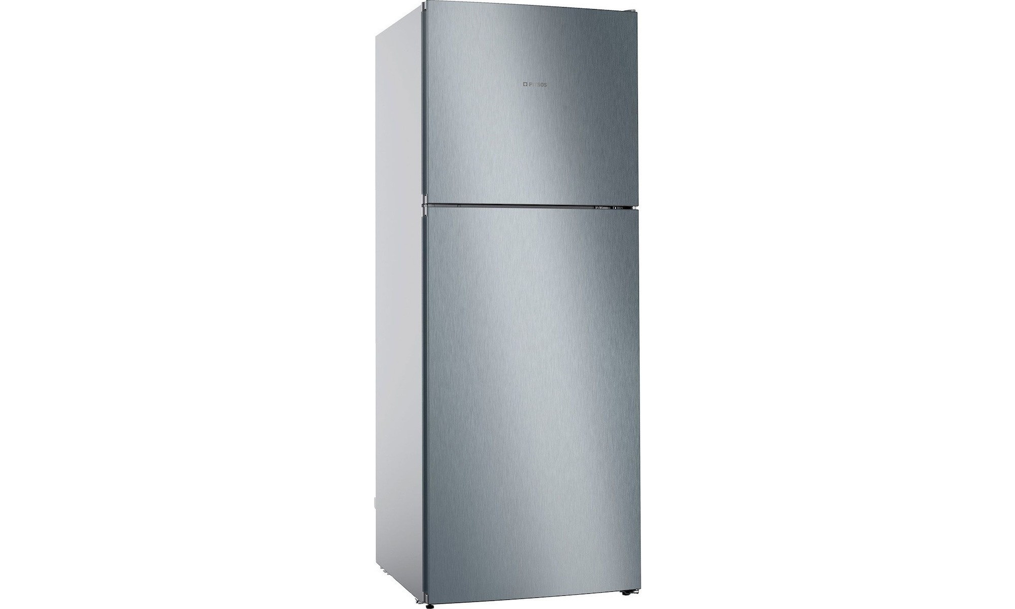 Pitsos PKNT55NLFB Δίπορτο Ψυγείο 453lt Full No Frost Υ186xΠ70xΒ74.5cm Inox