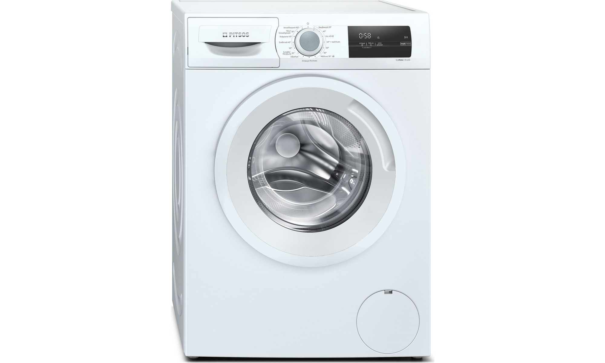 Pitsos WNP1210D8 Πλυντήριο Ρούχων 8kg 1200 Στροφών