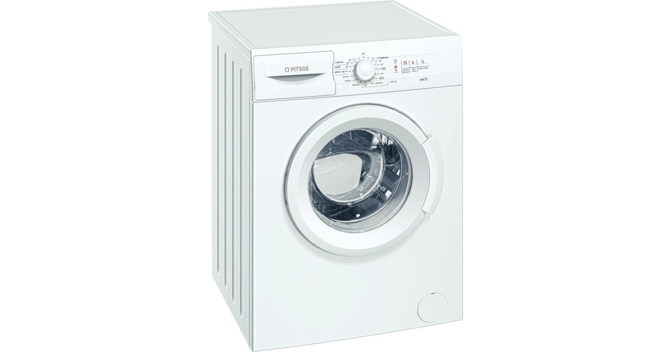 Pitsos WXP801B5 Πλυντήριο Ρούχων 5.5kg 800 Στροφών