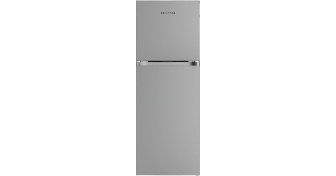 Princess RDS-275 PAR Δίπορτο Ψυγείο 210lt Υ143cmxΠ55cmxΒ55cm Inox