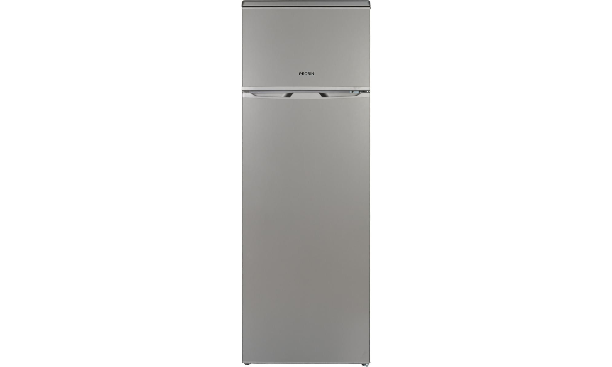 Robin RT-280 Δίπορτο Ψυγείο Υ160xΠ54xΒ60cm Inox