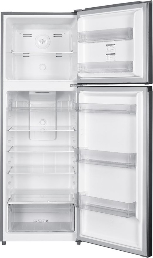 Robin RT-456 Δίπορτο Ψυγείο 334lt Full No Frost Υ170cmxΠ60cmxΒ67cm Inox