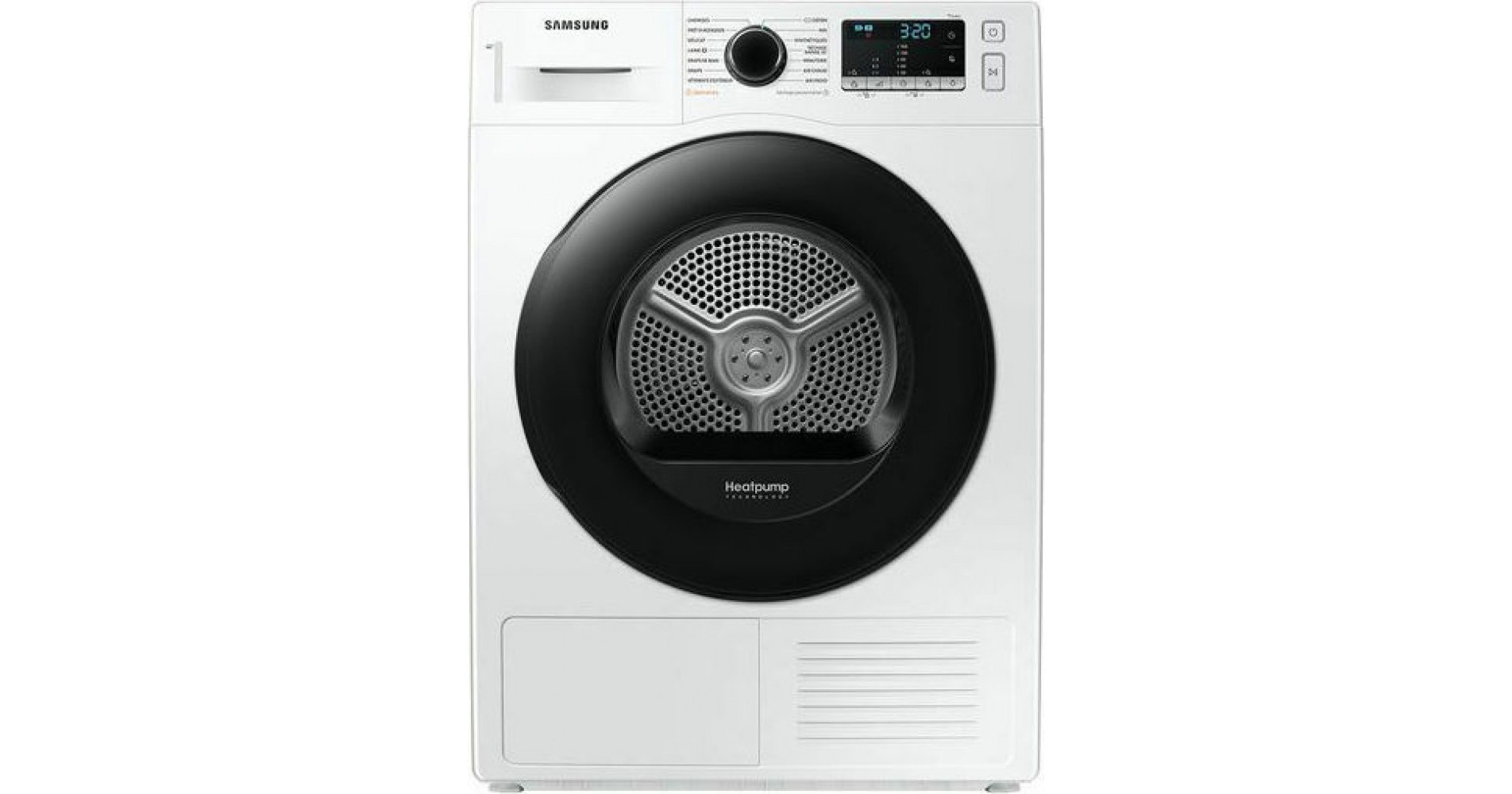 Samsung DV80TA220AE/LE Στεγνωτήριο Ρούχων 8kg A+++ με Αντλία Θερμότητας