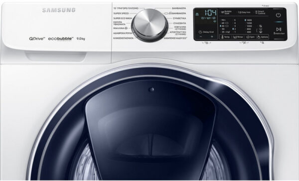 Samsung QuickDrive WW90M644OPW/LV Πλυντήριο Ρούχων 9kg 1400 Στροφών