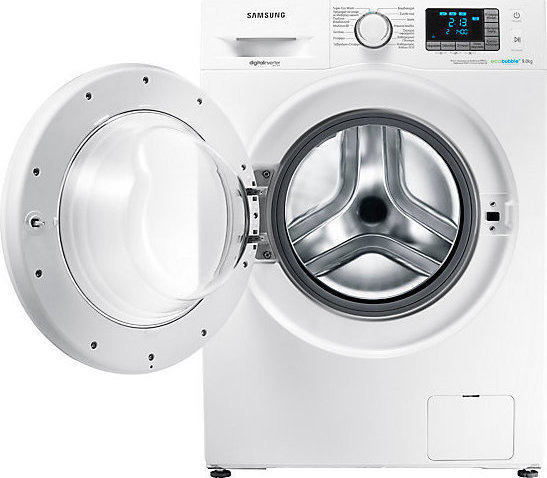 Samsung WF90F5E3U4W Πλυντήριο Ρούχων 9kg 1400 Στροφών