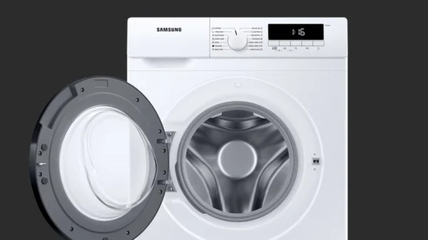 Samsung WW80T304MBW/LE Πλυντήριο Ρούχων 8kg 1400 Στροφών