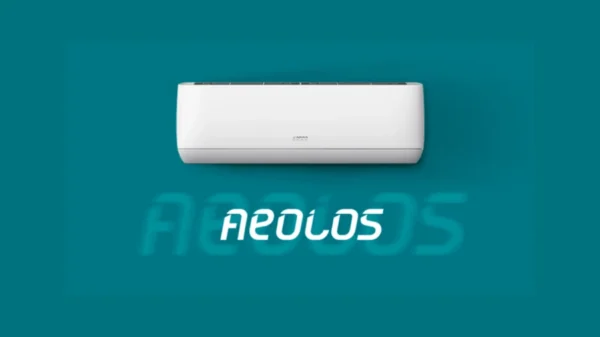 Sendo Aeolos SND-09/ALS Black Κλιματιστικό Inverter 9000 BTU A++/A+++ με Ιονιστή και Wi-Fi