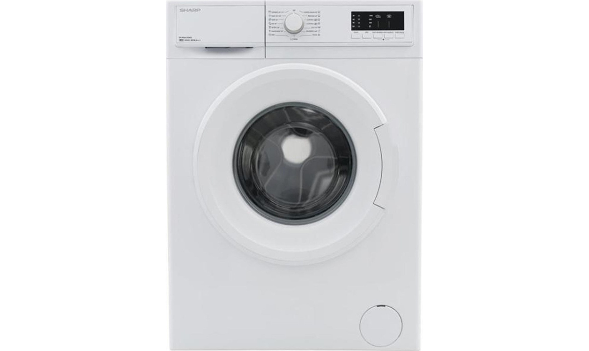 Sharp ES-HFA6103W3 Πλυντήριο Ρούχων 6kg 1000 Στροφών