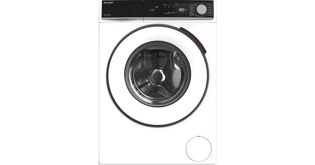 Sharp ES-NA012DW1NA-GR Πλυντήριο Ρούχων 10kg 1200 Στροφών