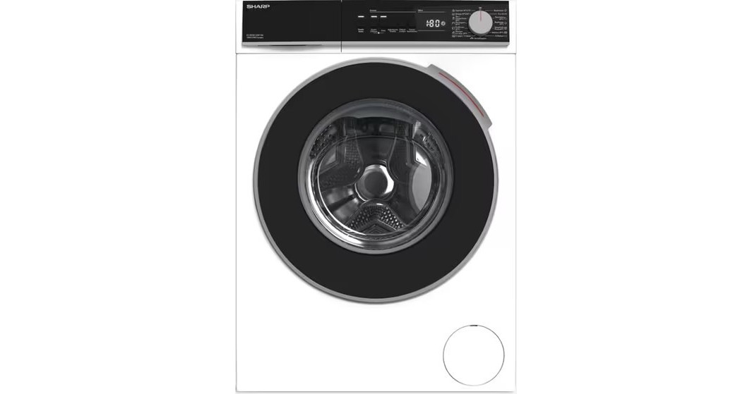 Sharp ES-NFB012DW1NA-GR Πλυντήριο Ρούχων 10kg 1200 Στροφών