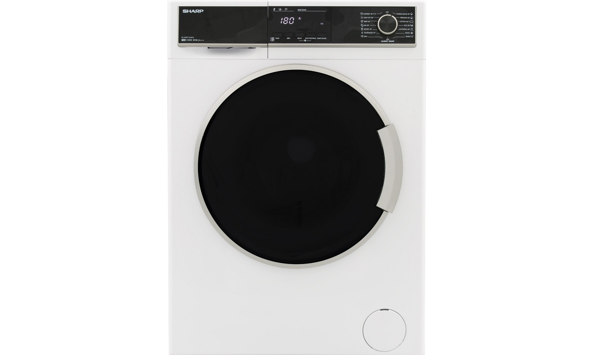 Sharp ES-NFB712AWC Πλυντήριο Ρούχων 7kg 1200 Στροφών