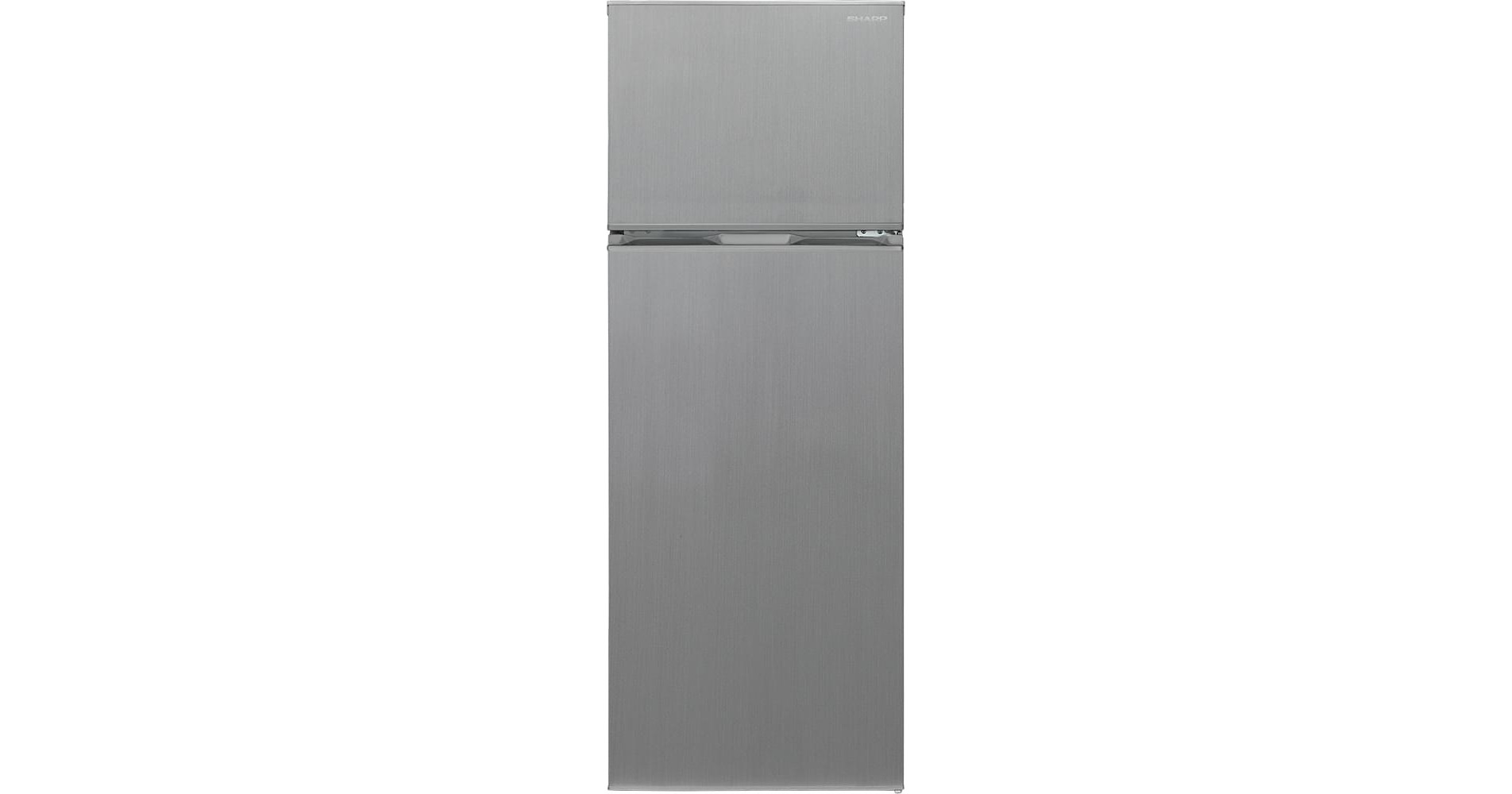 Sharp SJ-TB01TXLF Δίπορτο Ψυγείο 213lt Υ144xΠ54xΒ57cm Inox