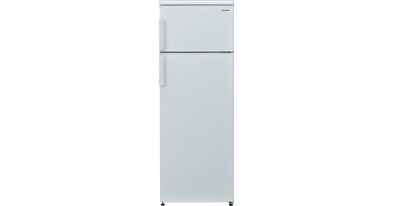 Sharp SJ-TB03NTXWF Δίπορτο Ψυγείο 243lt Υ160xΠ54xΒ56cm Λευκό