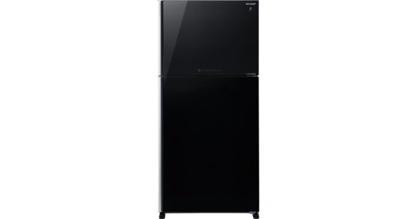 Sharp SJ-XG740GBK Δίπορτο Ψυγείο 600lt No Frost Υ187xΠ86.5xΒ74cm Μαύρο