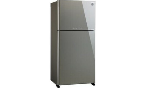 Sharp SJ-XG740GSL Δίπορτο Ψυγείο 600lt No Frost Υ187xΠ86.5xΒ74cm Inox