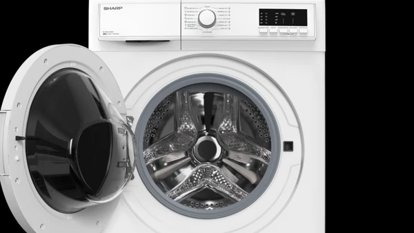 Sharp Slim ES-HFA6102WD Πλυντήριο Ρούχων 6kg 1000 Στροφών